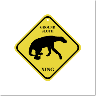 Ground Sloth XING Posters and Art